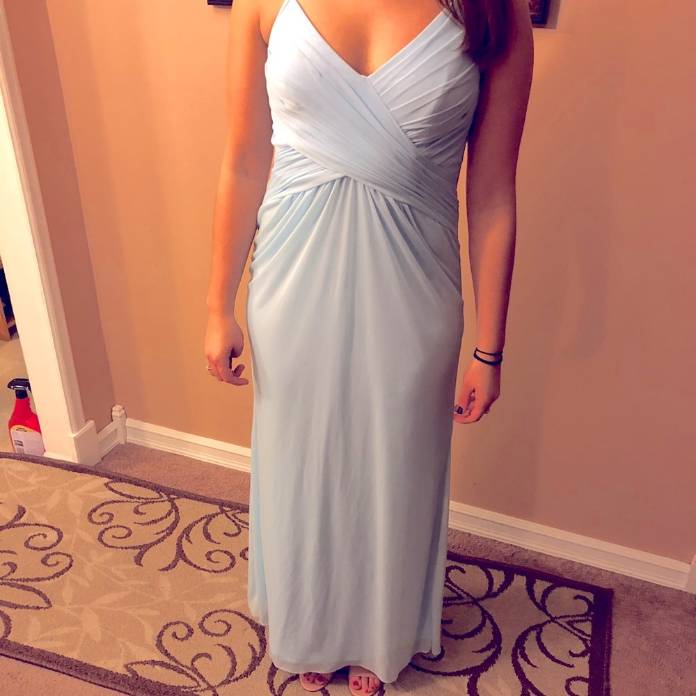 David’s Bridal, Size 4, Light Blue